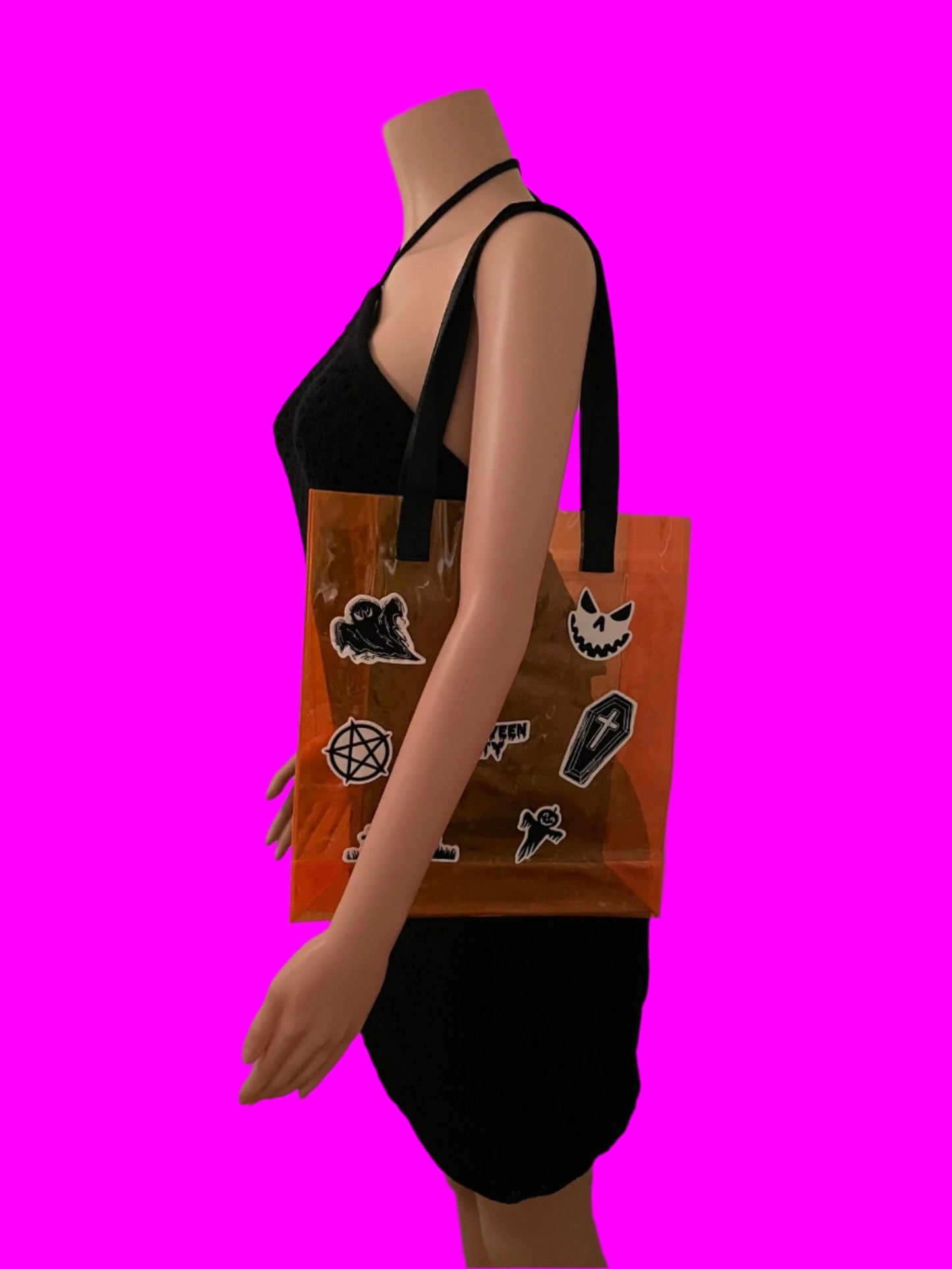 Holographic PVC Halloween Tote (Halloween Party)