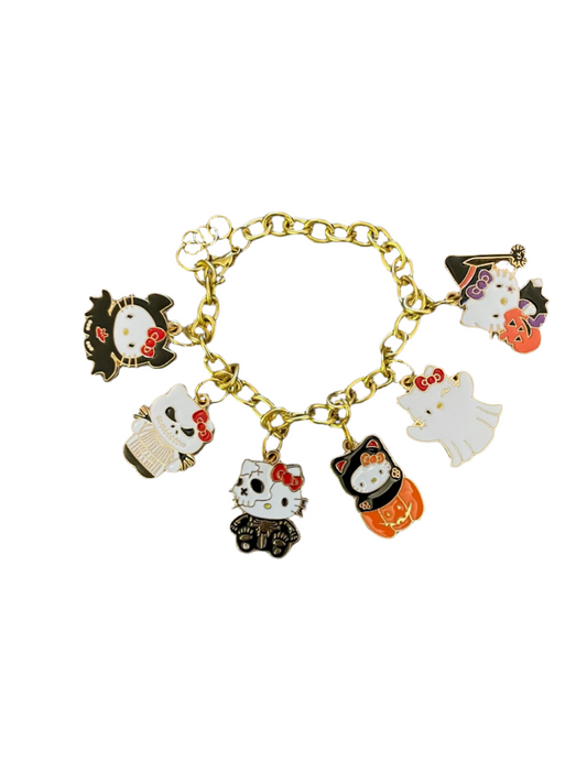 Hello Kitty Halloween Charm Bracelet