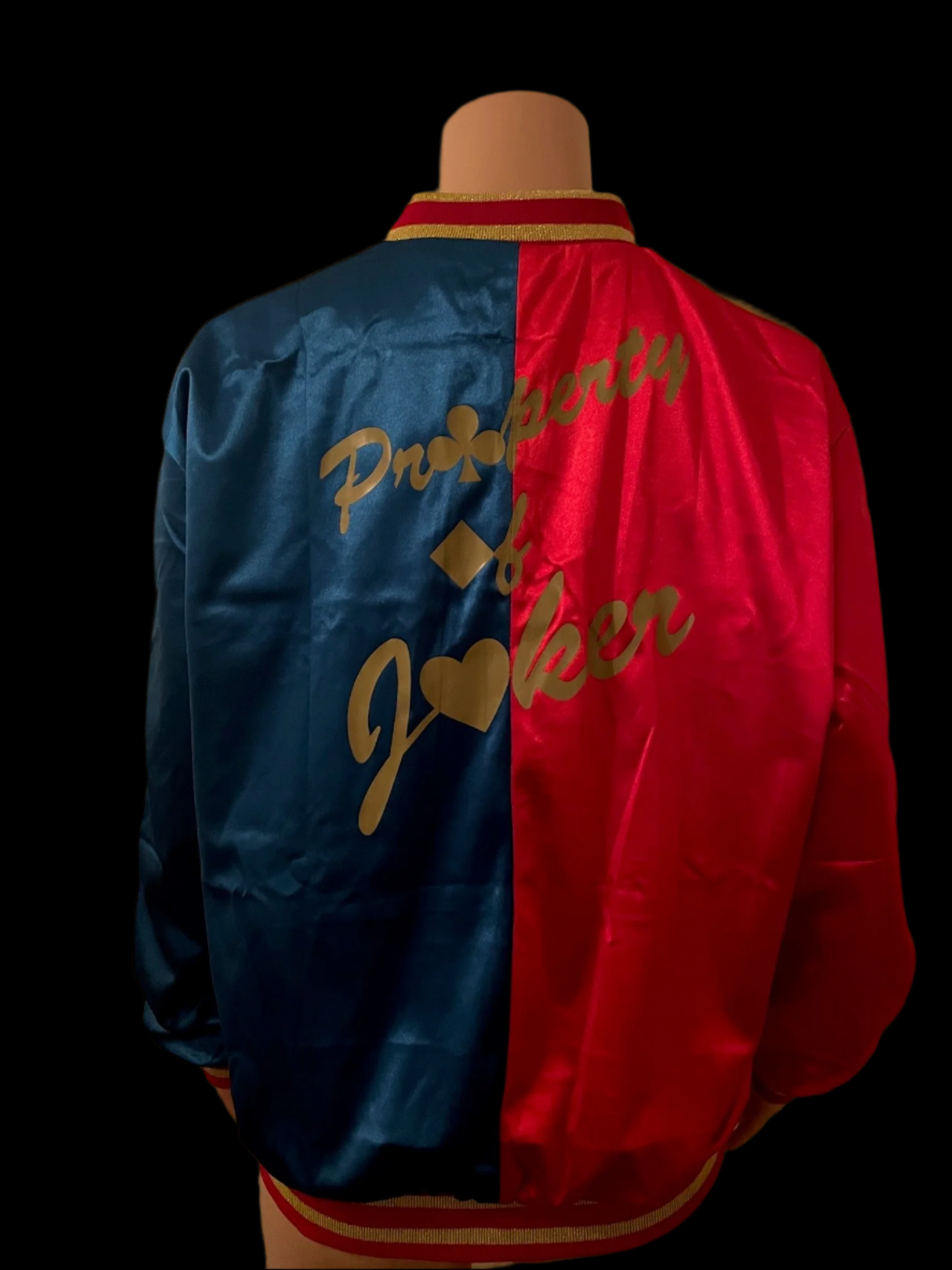 Harley Quinn Costume Halloween Bomber Jacket