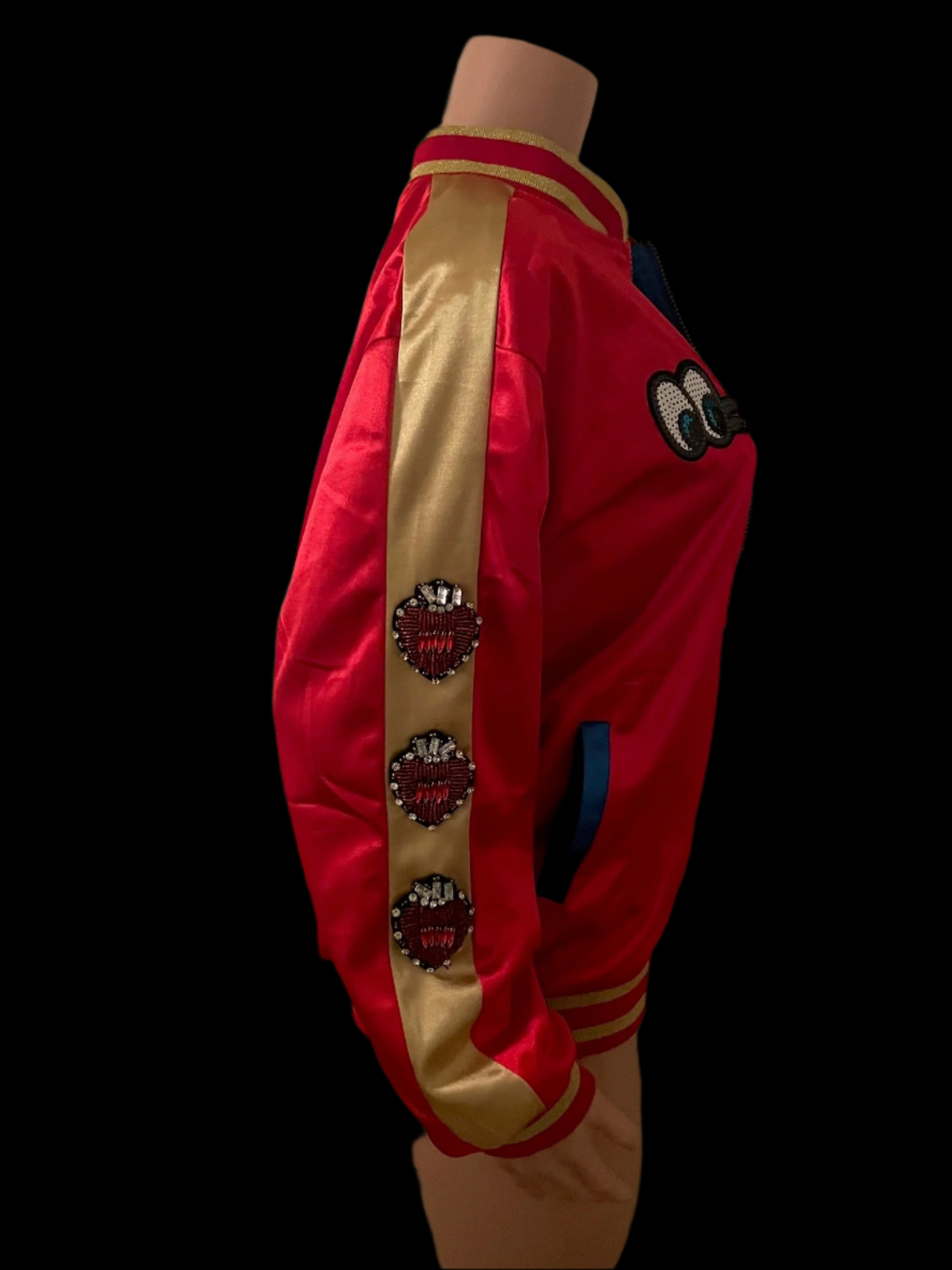 Harley Quinn Costume Halloween Bomber Jacket