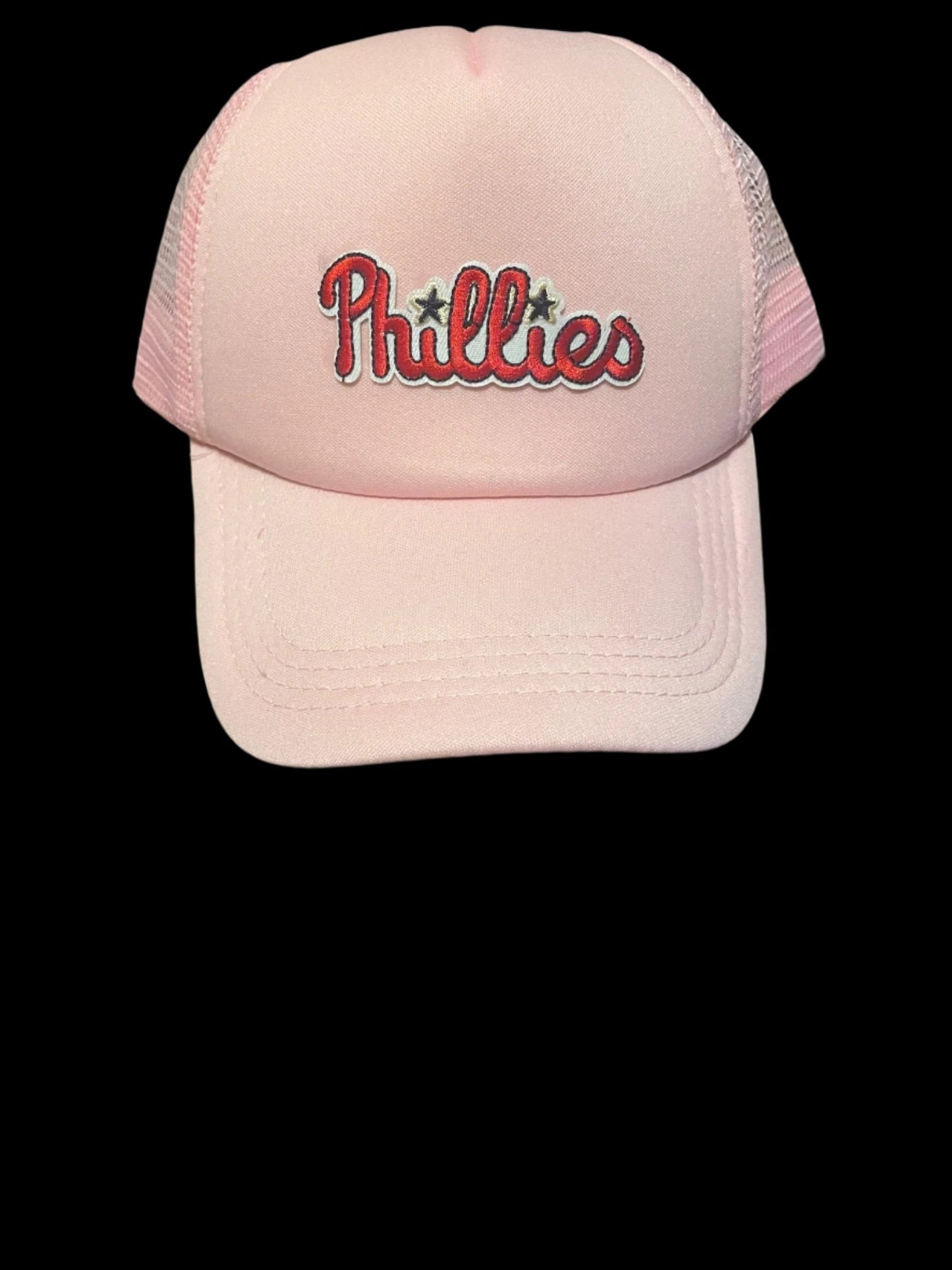 Phillies Pink Hat with Word Logo