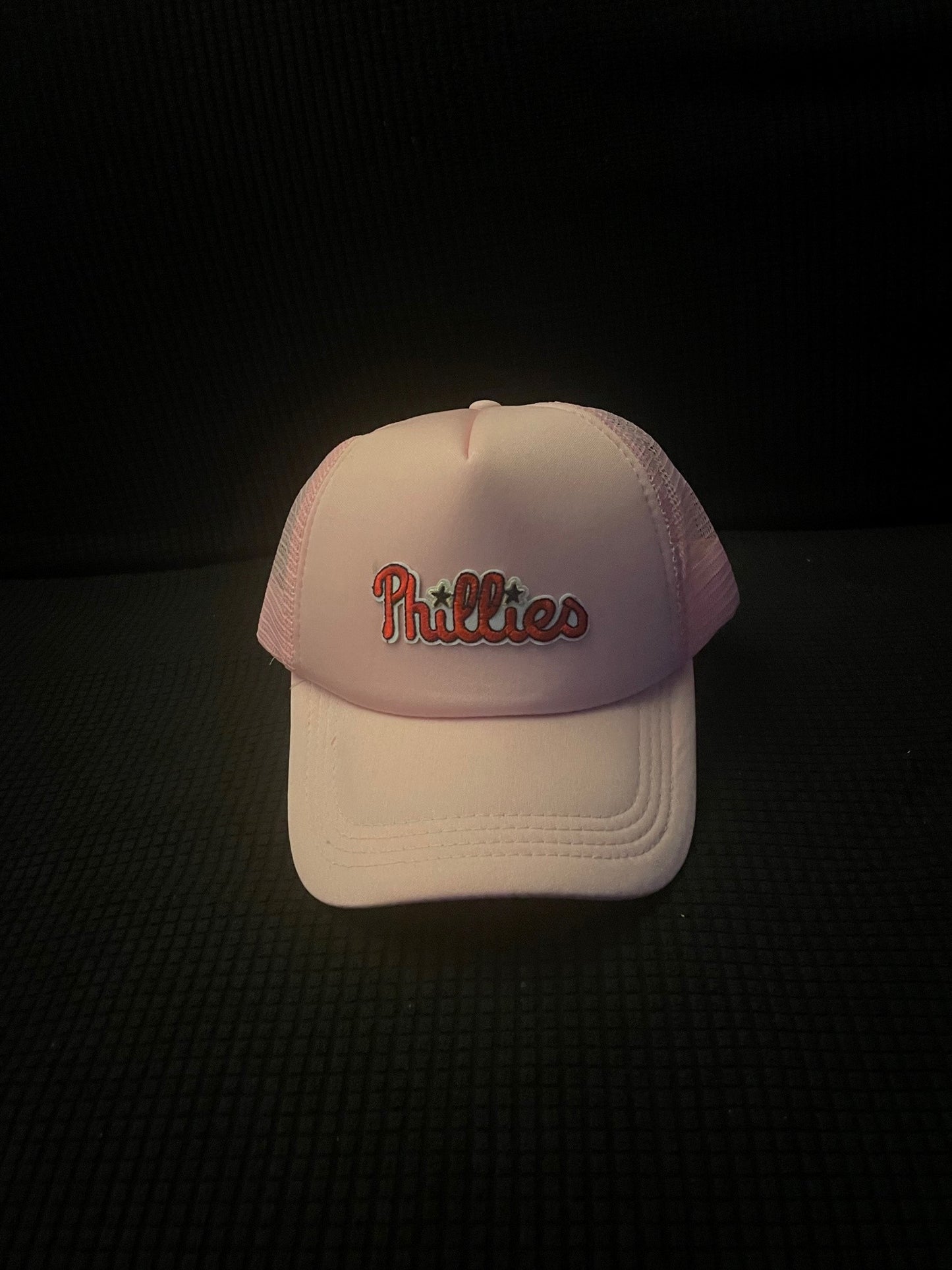 Phillies Pink Hat with Word Logo